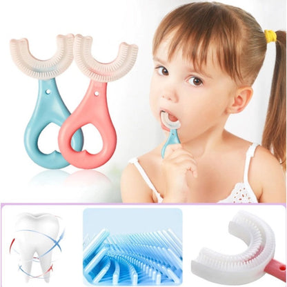 U-Shaped Toothbrush for Children (Pack of 2)