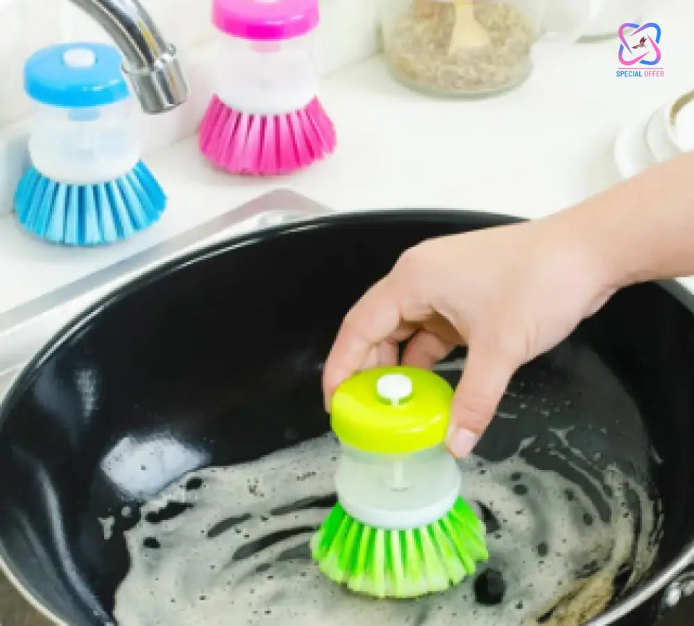 1Pcs Cleaning Brush Pot