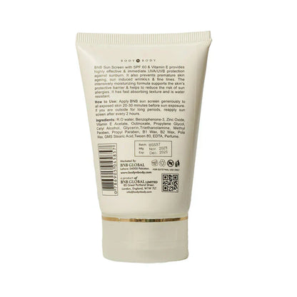 BNB Sunscreen SPF60 120ml