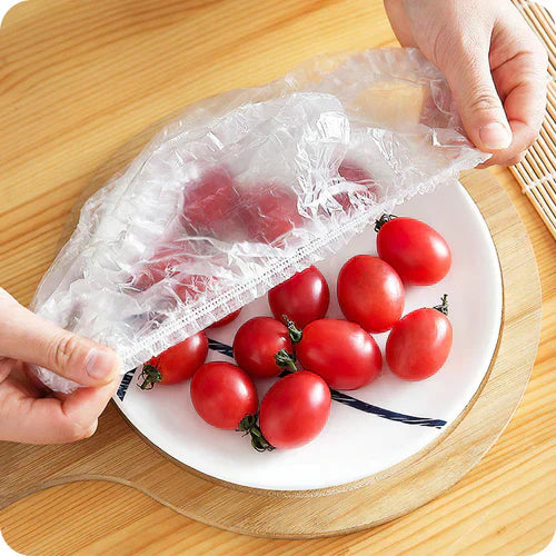 Reusable Elastic Stretch Wrap Food Covers