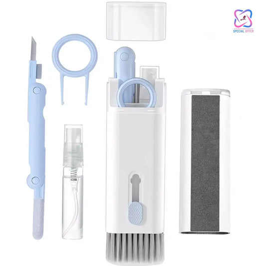 7 In 1 Computer Keyboard Cleaner Brush Kit Earphone Cleaning