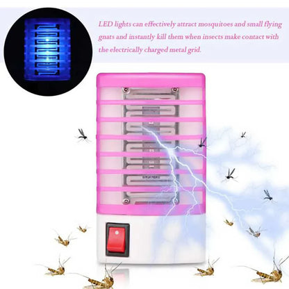 Mosquito Fly Bug Insect Trap Killer With LED Light