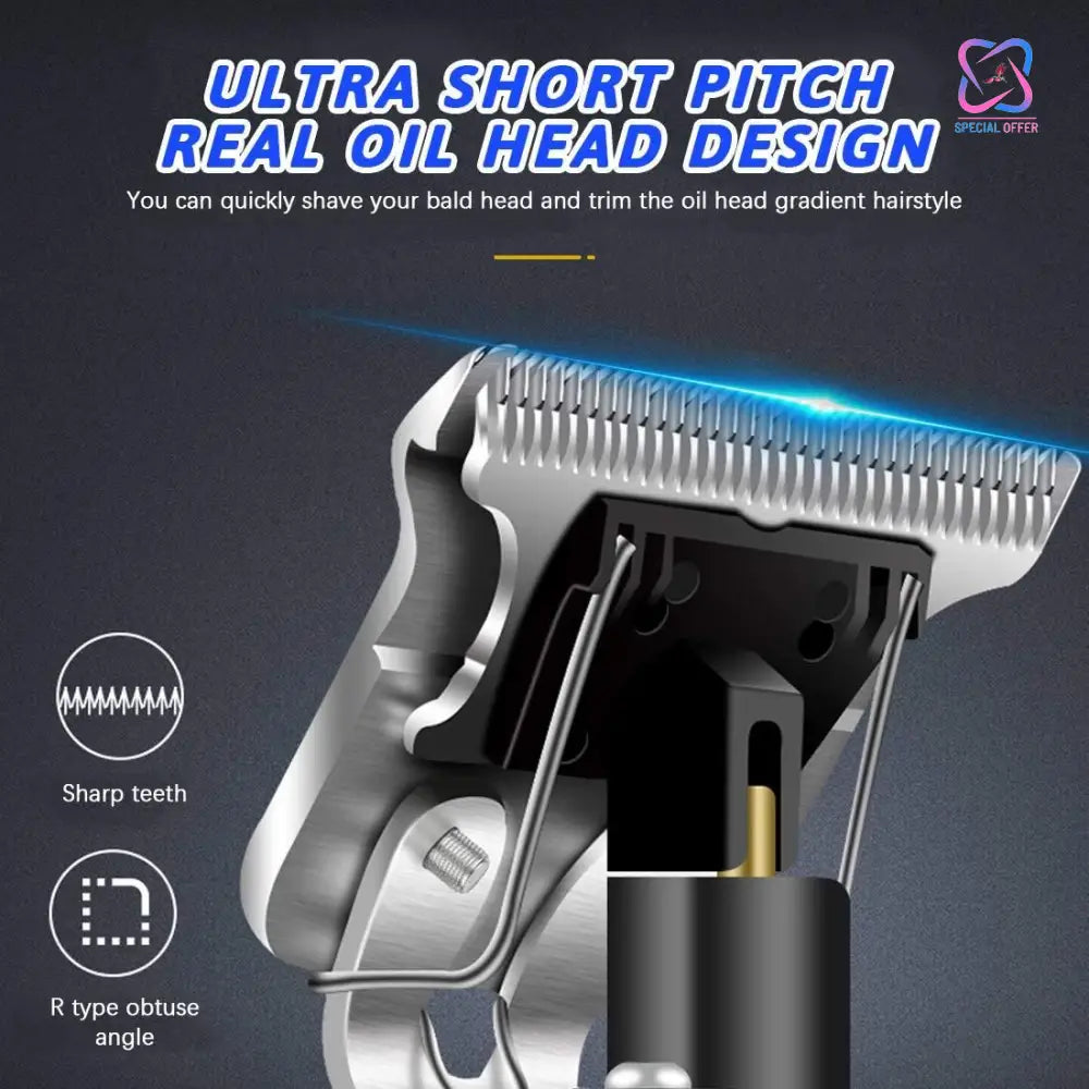 Cutting Trimmer Hair Shaver For Men Head Clipper Rechargeable