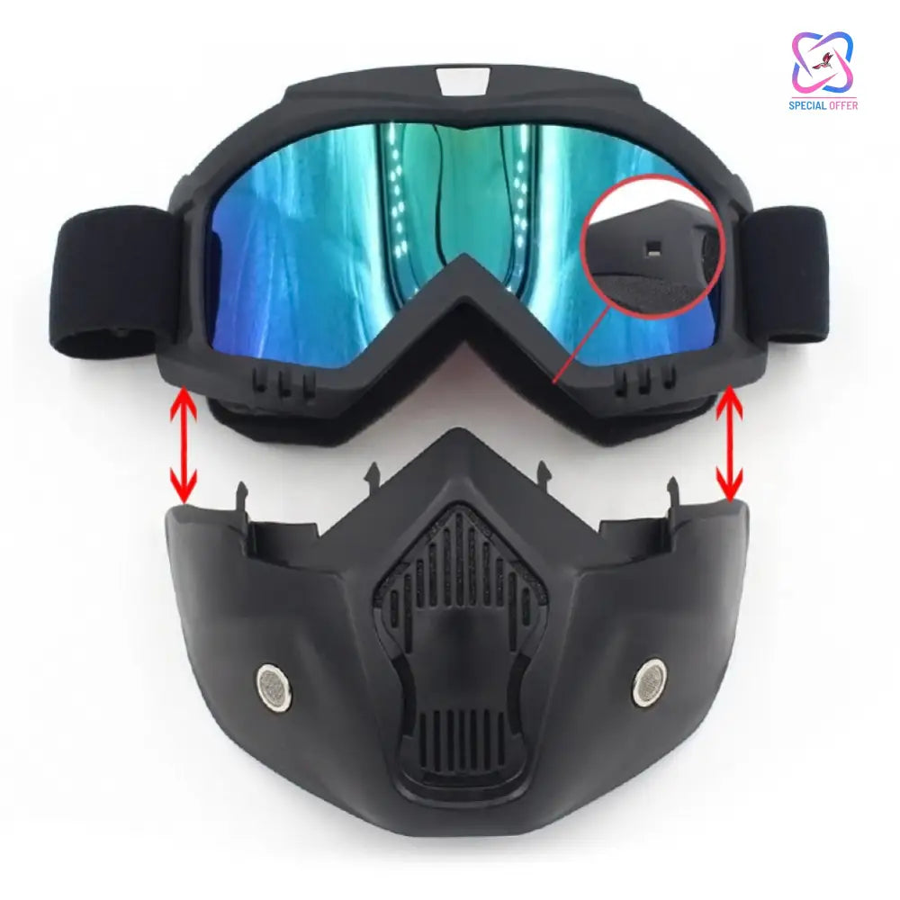 Face Helmet Mask Googles