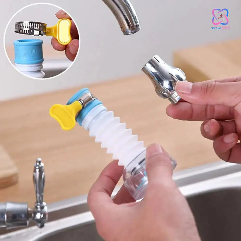 Fan Faucet Clip 360 Rotating Flexible Kitchen Water Filter