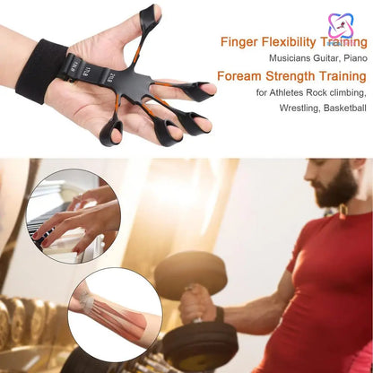 Finger Gripper Resistant Exerciser