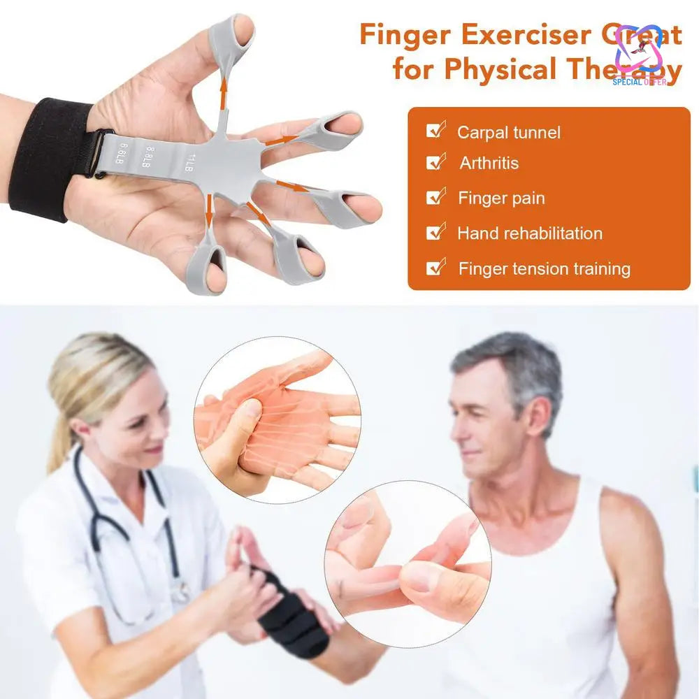 Finger Gripper Resistant Exerciser