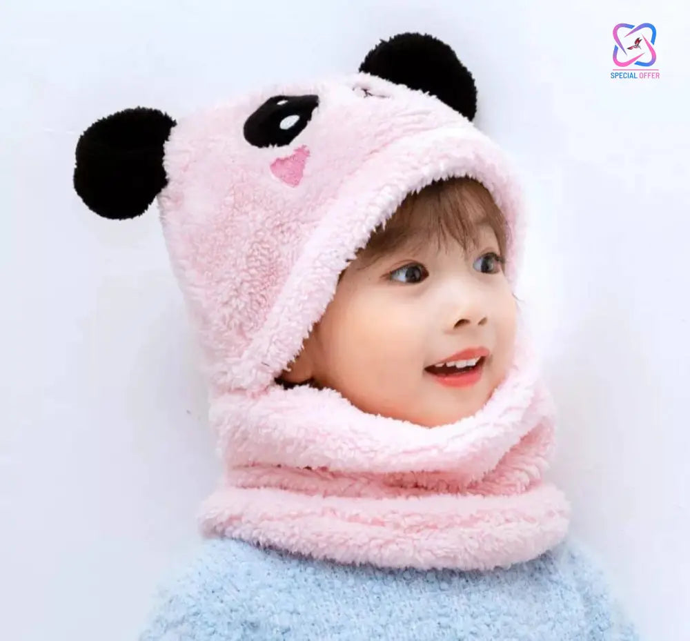 Kids Panda Wool Cap. (Delivery Free)