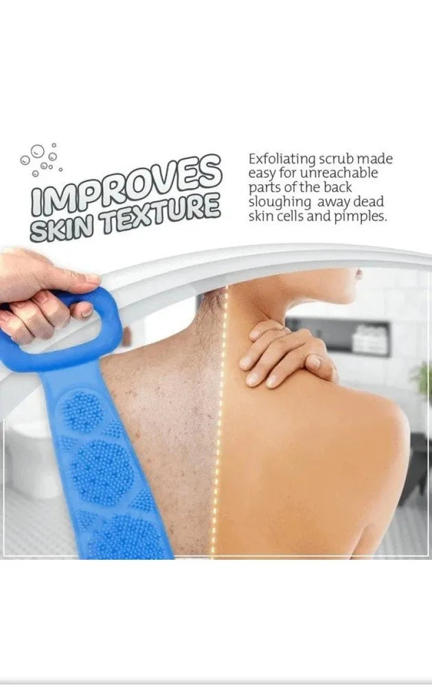 Silicone Body Back Scrubber | Effective Body Scrubber