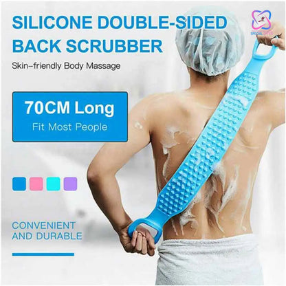 Silicone Body Back Scrubber | Effective Pack 1 Bathroom Accessories